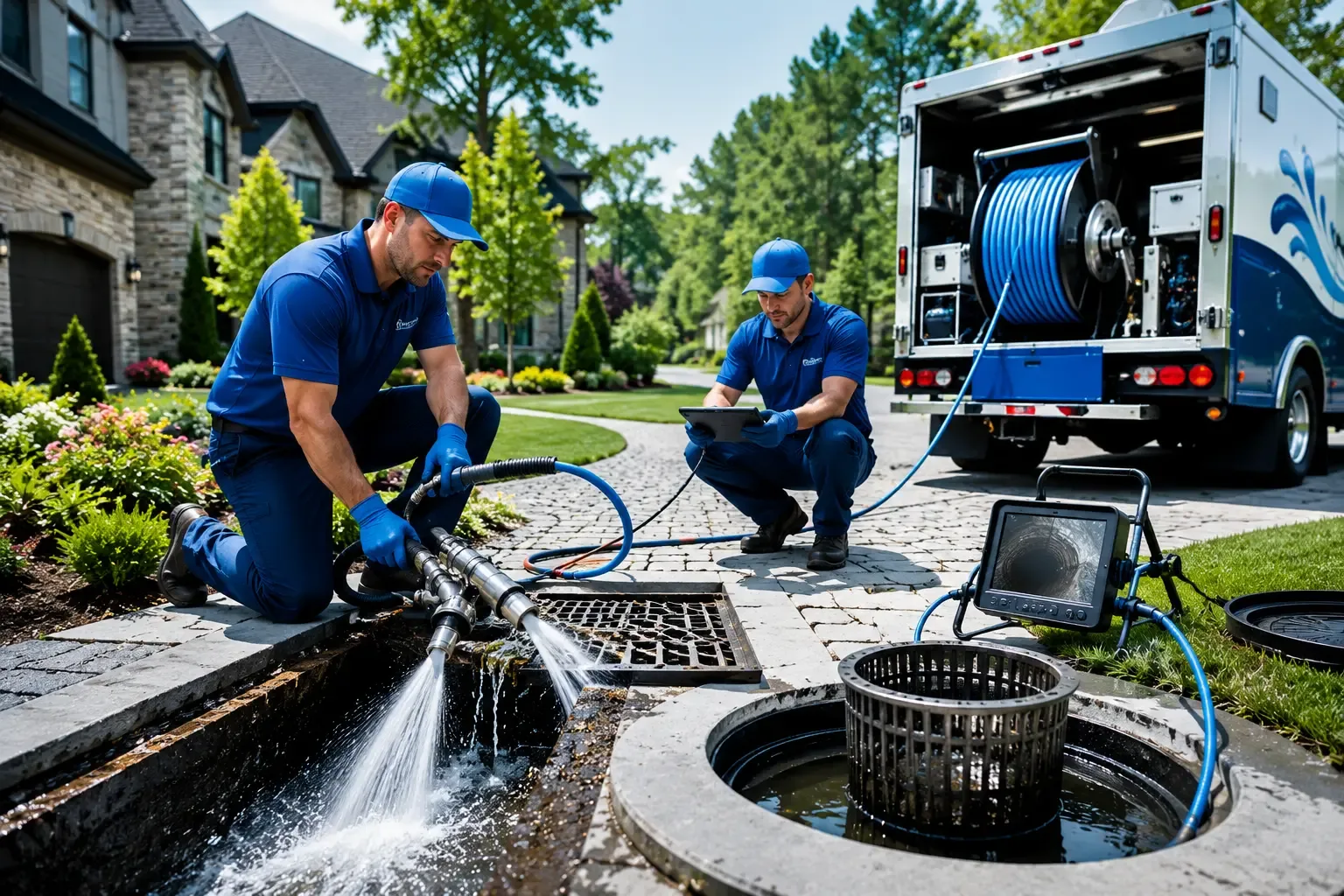 Local outdoor drain cleaning professionals in Fults, IL