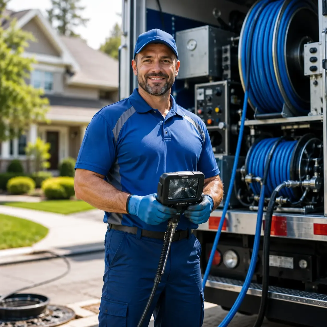 Local outdoor drain cleaning specialists in Fults, IL